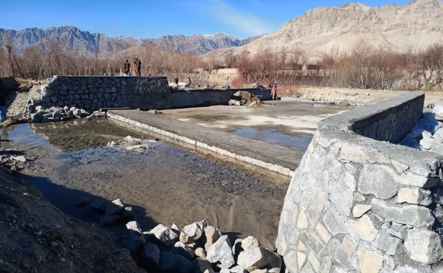 Construction of Weir and canal lining in Khas Urozgan District, Qadam Shali village Urozgan Province (Location 2) Contract Ref: 10447498