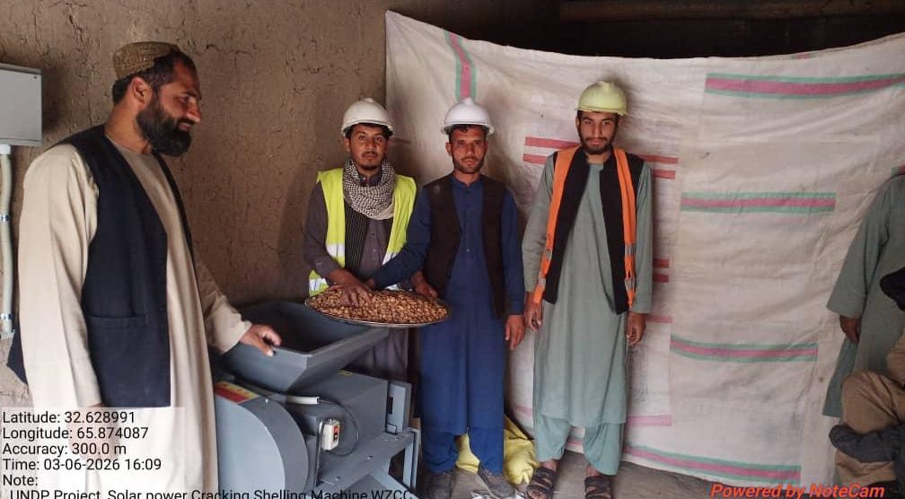 Provision of Solar Powered Cracking/Shelling Machine for 22 Households Trinkoot District, Urozgan Province Contract#10453005